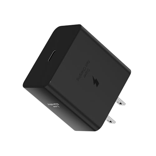 Samsung 60W PD Power Adapter-Low Standby USB-C Port Fast Charging Android Phone Charger Block for Samsung Galaxy S26 Ultra/S26/S26+/S25/S25 Ultra/S25+/S24 Ultra/S23 Ultra/S22, Black