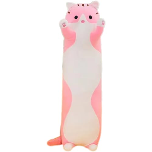 UOAO 猫 抱き枕 ねこ ぬいぐるみ 猫 クッション ねこ だきまくら おもちゃ 猫 抱き枕 昼枕 猫 ぬいぐるみ 女の子 男の子 大人 子供 昼寝枕 ふわふわ 添い寝枕 クリスマス 可愛い 面白い 背当て オフィス ふわふわ もちもち 誕生日 プレゼン