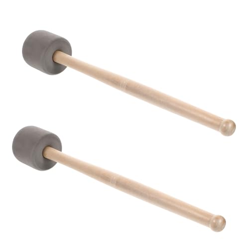 2 piezas de baquetas para batería con mango de madera para práctica y enseñanza miniatura 7