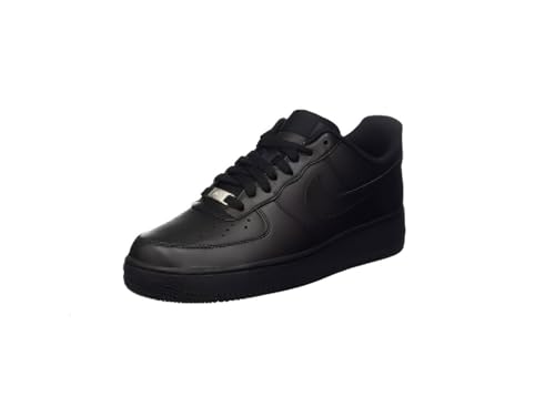 Nike WMNS Air Force 1 '07, Women's Basketball Shoes, Full Black, 6.5
