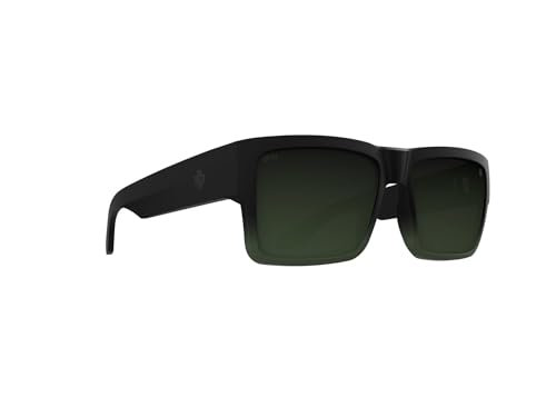 SPY Unisex-Adult Round Cyrus Soft Matte Fade Happy Bronze Olive Mirror, Multi, One Size4