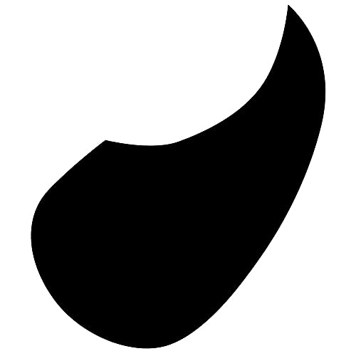Guitar Tech GT601 Pickguard Style Goutte d’Eau Noir - Les Beatles, Paul McCartney, John Lennon, RIngo Starr, George Harrison Guitar Tech GT601 Pickguard Style Goutte d'Eau Noir