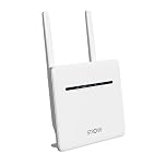 Strong AC1200 Dual Band 4G Router, 4G+ Cat6 up to 300Mbps, Unlocked LTE Router with SIM Card Slot, Gigabit LAN/WAN Ports, Vertical Space-Saving Design, 2 External Antennas, Plug & Play, Secure Network
