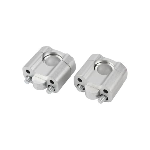 Elevador manillar motocicleta universal 22 mm con soportes sólidos para ajuste ergonómico