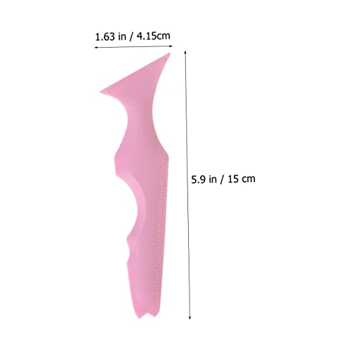 Ipetboom 3 plantillas de delineador reutilizables de silicona miniatura 5