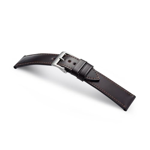 Bracelet de montre WINTERHUDE en cuir véritable résistant pour remplacer votre bracelet usé