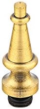 Emtek 3-1/2" Steeple Tip Sets for Brass Hinges - HD - 9731314 - Polished Nickel (US14)