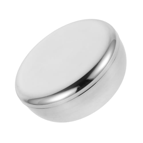 PEPLAYTAL Cuenco Para Acampar Utensilios De Cocina Coreanos Utensilios De Cocina Japoneses Vajilla Coreana Acero Inoxidable Plata