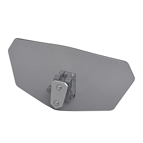 Extension de pare-brise réglable déflecteur d'air moto dark smoke - 2