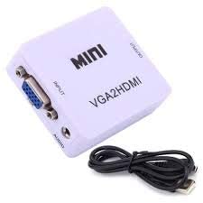 Adattatore VGA To HDMI Con Audio 1080p Per PC E Laptop - Convertitore VGA2HDMI