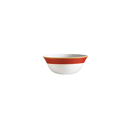 Tigela Sobremesa Vidro Opalino Temperado Dubai, Gourmet Mix GX7673, Vermelho