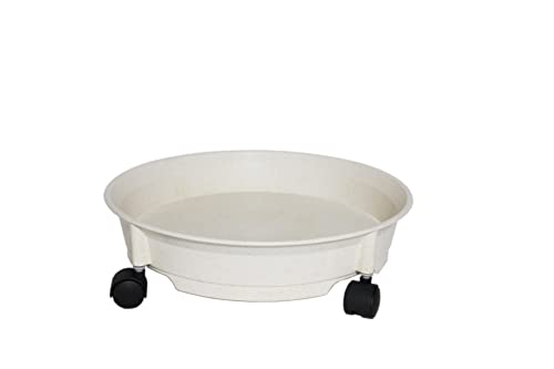 Mommic Caster Plate, Type 30, White