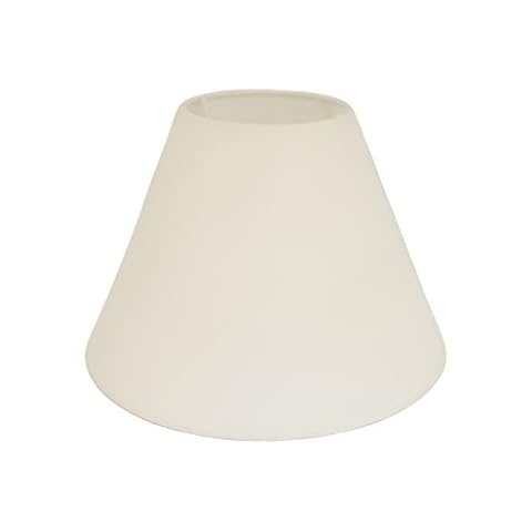 9" Coolie Ceiling Table Lamp Shade Black Cream Lt Blue Lt Green Navy Peach Red - Main Colour: White Cover