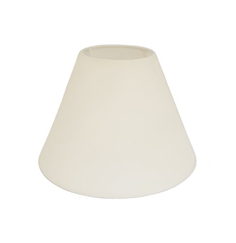 9" Coolie Ceiling Table Lamp Shade Black Cream Lt Blue Lt Green Navy Peach Red - Main Colour: White