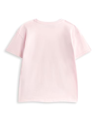 Image of Sonic The Hedgehog Girls Pink T-Shirt and Shorts Set | Cute 'Let's Roll' Sonic & Amy Rose Graphic Tee Short-Sleeve
