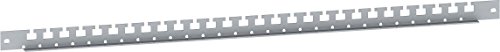 2 Traviesas de fixation de câbles 600mm pour gestion et organisation de câblage de réseau
