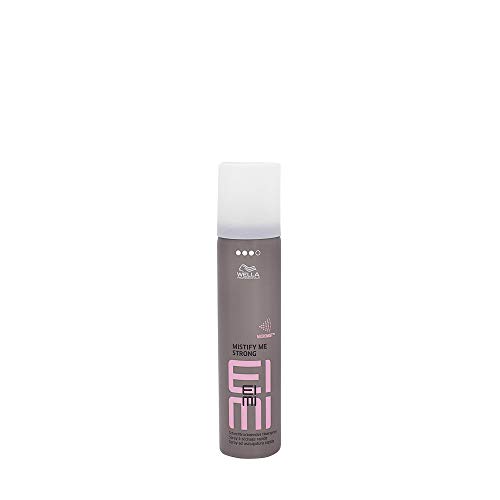 Wella EIMI Mistify Me Strong - schnelltrocknendes Haarspray - leichtes Fixing Spray für sofortigen Halt - Styling-Spray für 24 Stunden zuverlässigen Halt mit natürlicher Bewegung - 1 x 75 ml