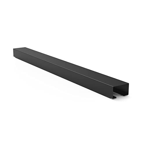 Hama Cable Duct Desk, tira magnética para fácil instalación (Cubierta para 8 cables, tira para gestión ordenada, guía metálica de 55 cm) Negro miniatura 7