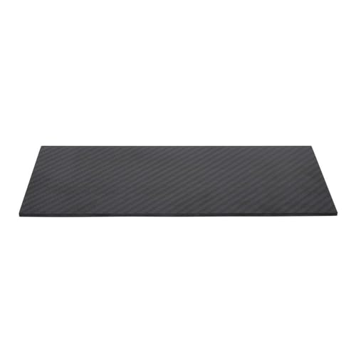 Plaque carbone 3K mat de 0.25mm haute densité pour finitions luxe
