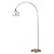 JONATHAN Y JYL3089A Nora 71" Coastal Vintage Iron LED Floor Lamp Modern Contemporary Standing Reading Lamp for Bedroom Living Room Office LED Bulb Included, Brass Gold/White