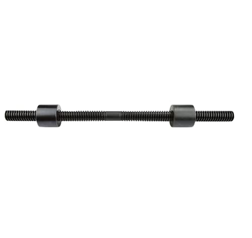 Coavoo T30 30mm Trapezoidal Lead Screw 43.31 inch / 1100mm Length, Right and Left Hand Bi Direction T-type Lead Screw with 2Pcs Nuts for 3D Printer Machine Z Axis (Pitch/Lead of Screws: 6mm)