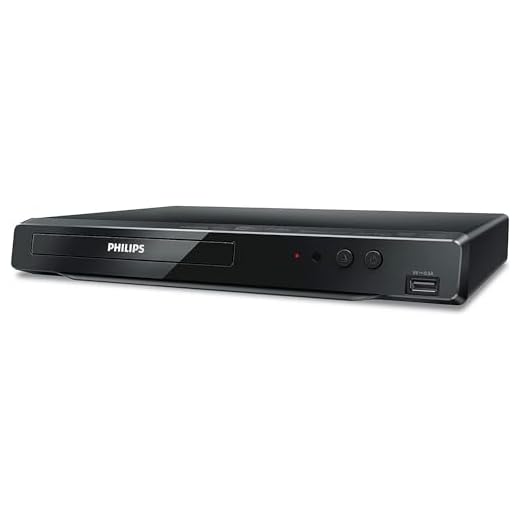 Philips BDP2501/F7 Blu-Ray DVD Player with Built in Wi-Fi and Video upscaling to HD 6FT HDMI Cable Included (Renewed)