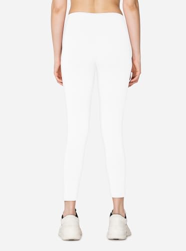Image of VSTAR PL02 Women Ankle Length Stretchable Slim Fit Leggings with Secured Side Pocket | Moisture-Wicking | Soft Waistband & Cotton-Elastane Fabric