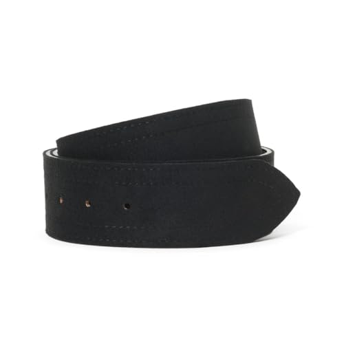 HOBBY HORSE Women’s Show Belt – Western Leather Belt for Riding, Adjustable Black Ladies Equestrian Style