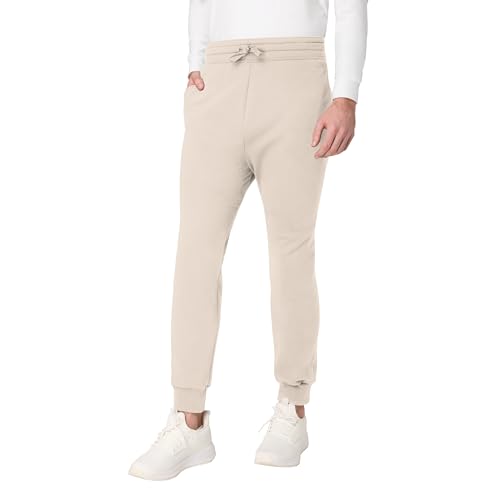 Image of Hanes Men's Joggers, EcoSmart Fleece Sweatpants for Men, Men's Lounge Pants, 30.5 inch