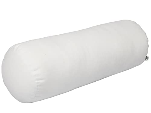 beties PublikFree XL Nackenrolle ca. 25x70 cm Kopfkissen mit Polyester-Faserbällchen gefüllt, Bezug 100% Baumwolle, Allergikergeeignet Kissen...