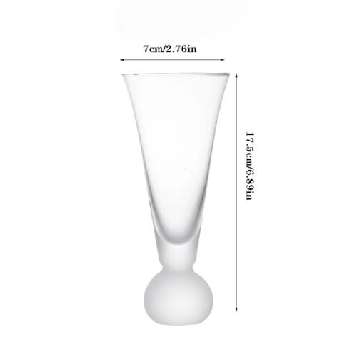 Copa de champán de 6,43 oz con patas cortas para eventos 3