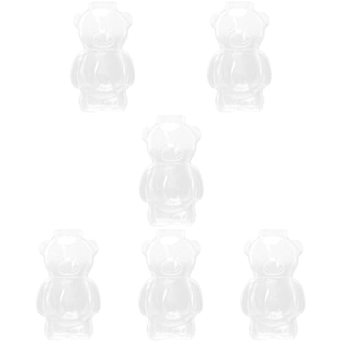 MAGICLULU 6 Pz bicchiere da cocktail bicchieri da martini divertenti bicchieri da margarita orso bicchiere da bar bicchiere per feste coppa del night club tazza da cocktail Transparent