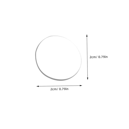 KICHOUSE Cabinet Stoppers Anti-Spacer Suction Cup Washers Bench Buffer Anti-Slip Spacer Glass Cover Damper