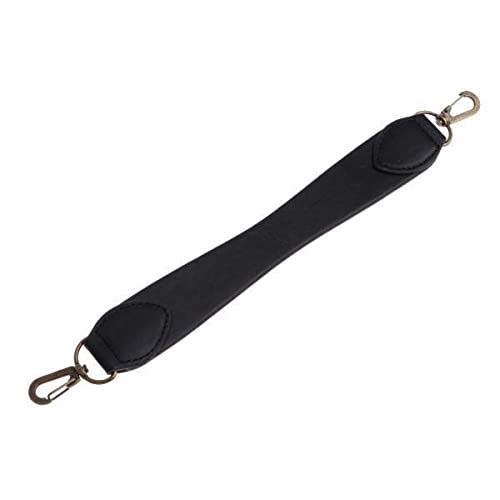 2xPU Leather Short Handbag Strap Replacement Purse Handle Holder 29cm Black-picture-42