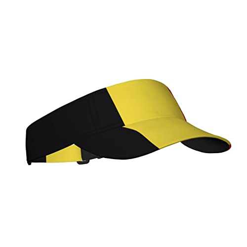 Image of Cute Funny Flag Hat Women Men Adjustable Flag Sport Sun Visor Hat Summer Fashion Sun Cap Beach Flag Hat