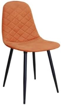 NETAKS TRUVA Ergonomic Wooden Leg Stitched Quality Chair Set of 4 Dining, Study, Kitchen Taba