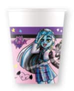 PROCOS Monster High Lot de 8 gobelets en papier 200 ml