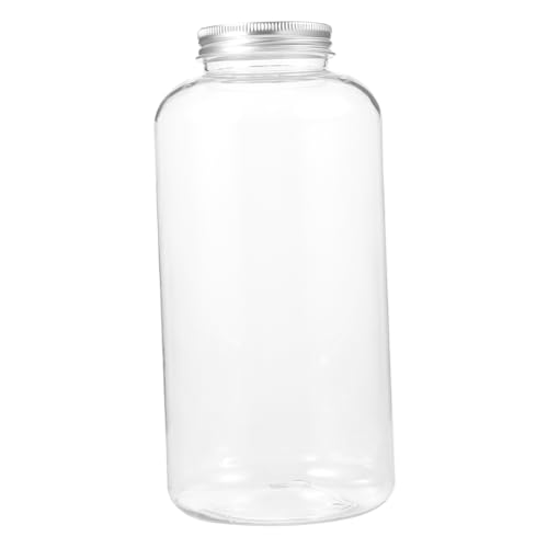 FUNOMOCYA Juice Bottles for Juicing Large Capacity Empty Milk Bottle Portable Water Bottle Pet Material