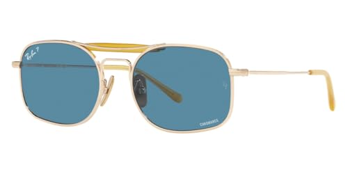 Image of Ray-Ban Unisex Rb8062 Titanium Square Sunglasses