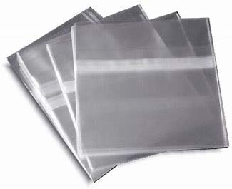 200 - Standard CD Case Wraps - Self Adhesive Cellophane Sleeves