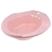shamjina Comfortable Hip Bath Tub for Hemorrhoid Relief - Blush Pink