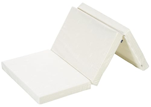 Alvi Reisebettmatratze 60x120cm faltbar | Faltmatratze mit Tragetasche | Dicke Matratze 6 cm | Klappmatratze | Bezug abnehmbar | Kern aus Kaltschaum Alvi Reisebettmatratze 60x120cm faltbar | Faltmatratze mit Tragetasche | Dicke Matratze 6 cm | Klappmatratze | Bezug abnehmbar | Kern aus Kaltschaum