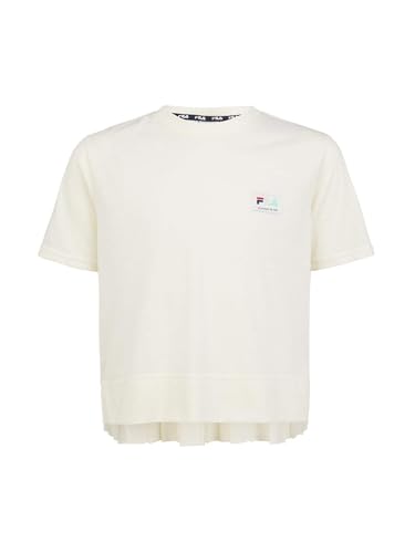 T-shirt Fila enfant blanc Fat0025, un maillot de sport junior confortable et intemporel
