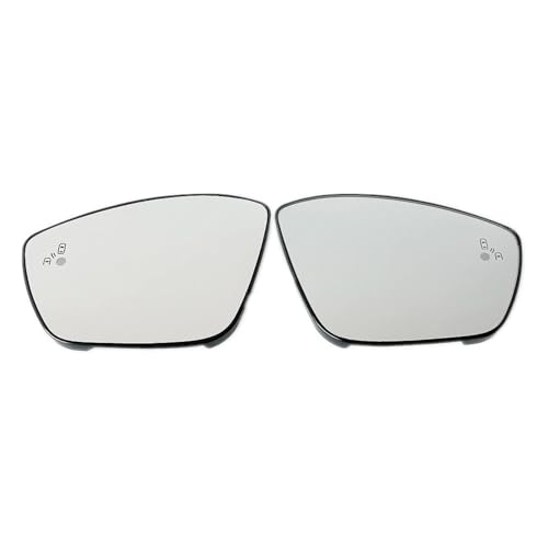 Lentilles de rétroviseur de voiture chauffantes avec assistance angles morts pour 308 II