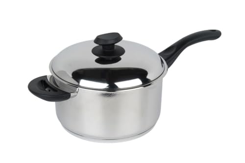 Stainless steel collection Salsa DE Acero Inoxidable, Plateado, 22 cm