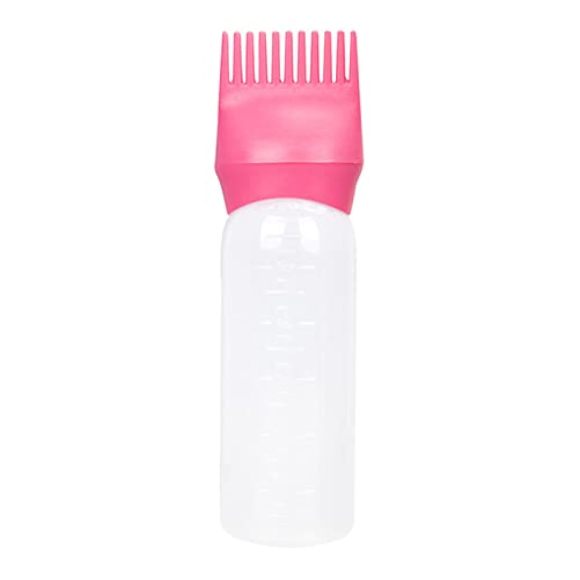 5pc 120ml Root Comb Applicator Bottle Set, Pink