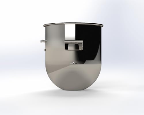 Tazón Mezclador de Acero Inoxidable 40 QT miniatura 3