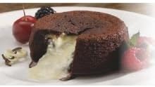 Chudleighs Molten White Chocolate Lava Cake, 3.8 Ounce -- 40 per case.