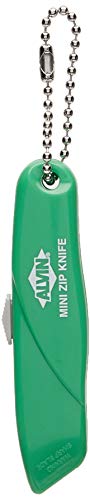 Alvin, CUK-11, Mini Zip Utility Retractable Blade Knife, 3" - Green