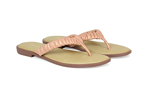 Image of Inc.5 Womens 101018 Peach Flat Sandal